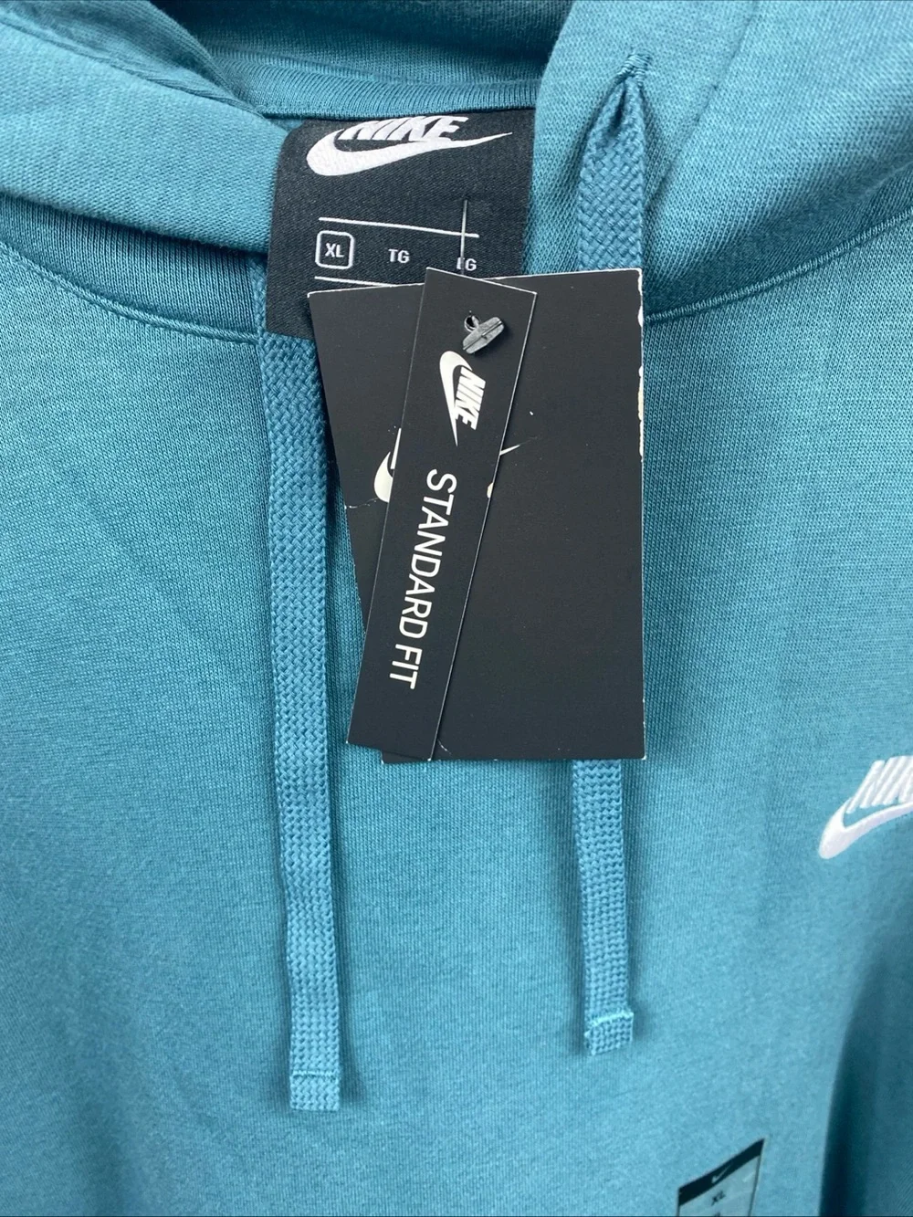 Nike Sportswear Club Standard Fit Fleece Hoodie Mens BV2654 Pullover XL  Extra L